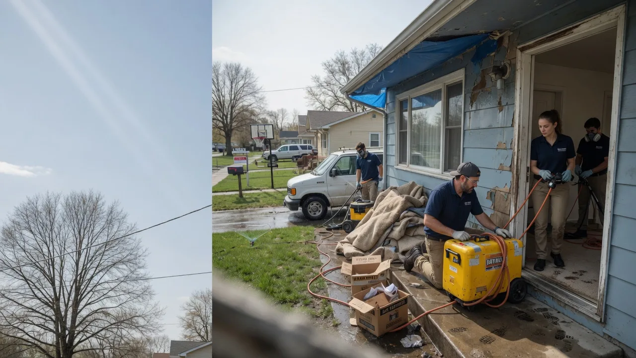 Basement Flood Cleanup in Brownsville, OR near me